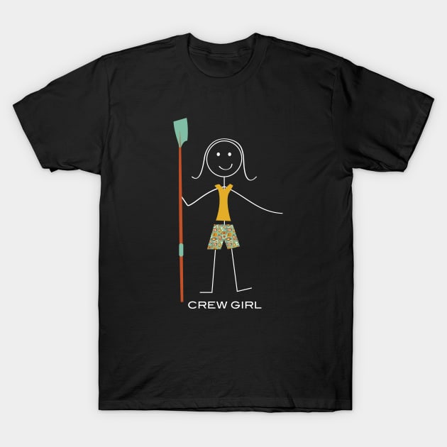 Funny Womens Crew Rowing T-Shirt by whyitsme